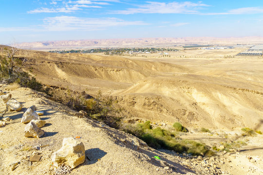Paran and the Arava desert landscape