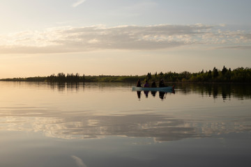 Fototapeta na wymiar Canoe Trip