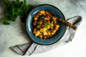 Georgian cuisine concept