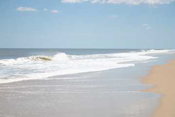 Beach and waves