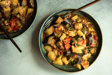Georgian cuisine concept