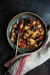 Georgian cuisine concept