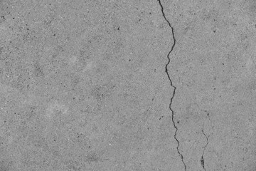 Obraz premium Crack in concrete on the streets of Los Angeles for interior design