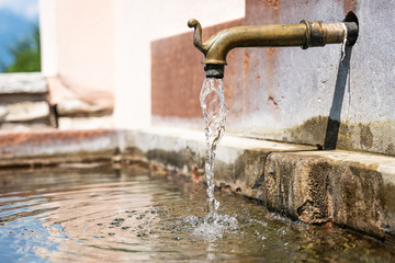 Faucet in the farm
