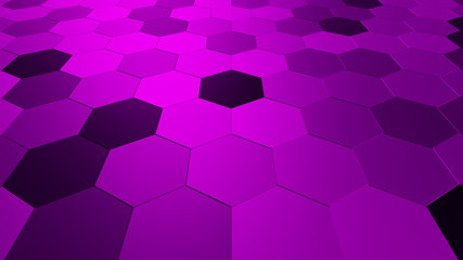 Obraz premium 3d illustration of honeycomb abstract background 4k resolution