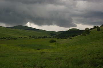 踊場湿原 雨雲 K3BP2588