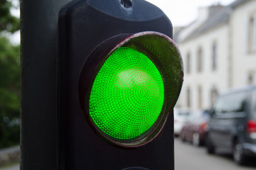 Feu de signalisation vert