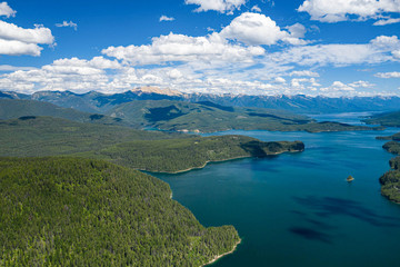 Lake with Mountains