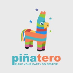 el-piñatero vector logo