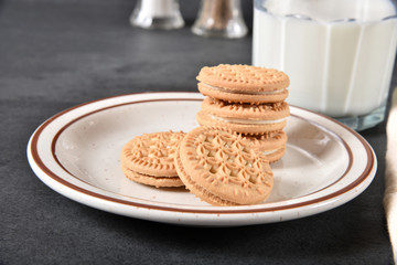 Cookies and milk
