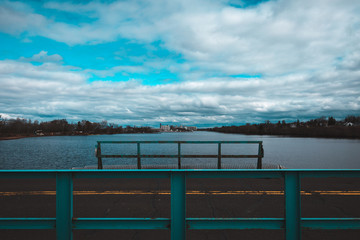 pier on the lake