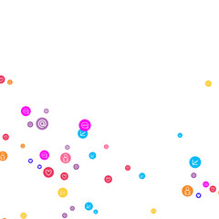 Social media marketing, Communication concept.