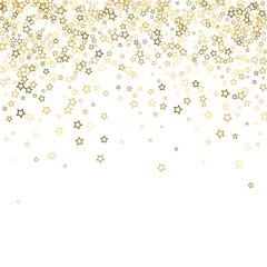 Naklejka na ściany i meble gold glitter confetti sparkle