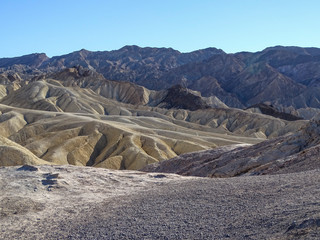 Fototapeta na wymiar Sandstone rocks in Death Valley