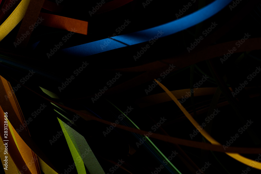 Poster abstract background with lines