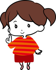 ポイントを教えてくれる女の子