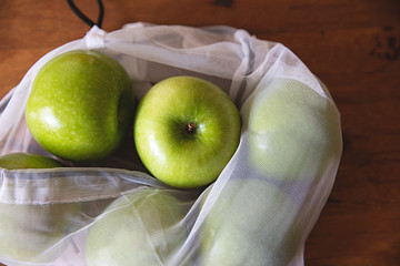 Environmentally friendly produce in mesh bags - No Plastic