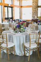 Bohemian wedding table decor, wedding reception flower decoration