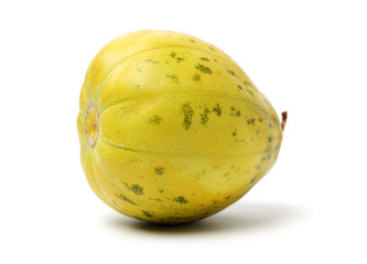 muskmelon on white background 