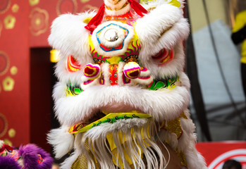 Dragon Head in Chinese New Year Celebration