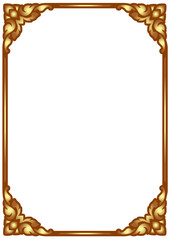 golden frame