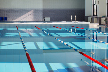 the swimming pool interior