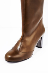 rubber boots on a white background.