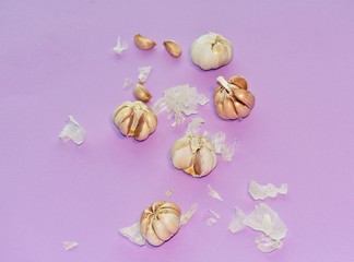 Garlic, an important complement in the Mediterranean diet. 