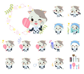 animal Cow girl_beauty