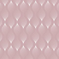 Abstract linear leaf or flower on garland pattern. Pattern is clean for design, fabric, wallpaper, printing. Pattern is on swatches panel.