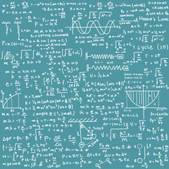 Physics Equation Background - Pattern