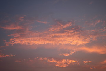 夕空