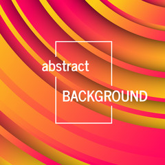 Geometric orange background with abstract shapes