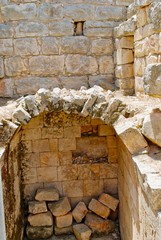 Arch in ruins on Mt. Gerizim