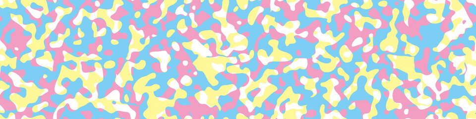 Camouflage background. Seamless pattern.Vector. 迷彩パターン