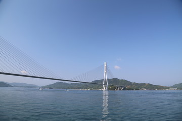 多々羅大橋　瀬戸内海
