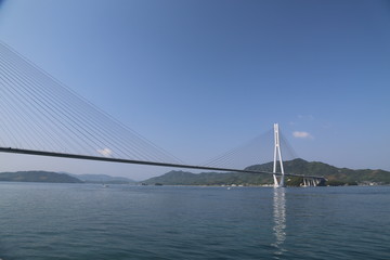 多々羅大橋　瀬戸内海