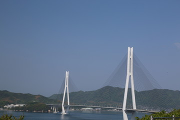 多々羅大橋　瀬戸内海