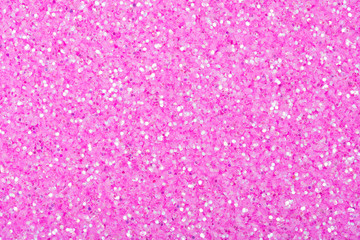 Shiny pink glitter background with pink sparkles, stylish Christmas texture for elegant view. High quality texture in extremely high resolution, 50 megapixels photo.