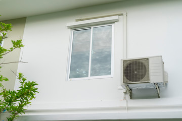 external part of an air conditioning unit