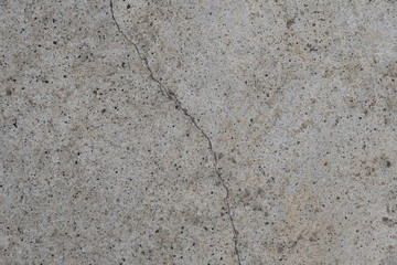  Crack on a concrete surface in Los Angeles for interior design.