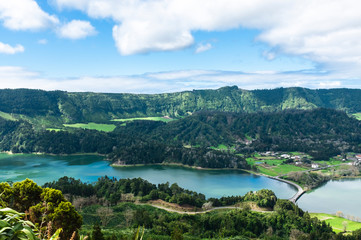 Fototapeta na wymiar Sete Cidades - Azores