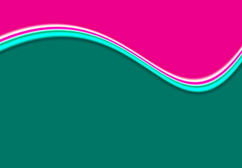 abstract red green background with waves