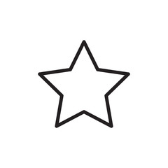 star icon vector 