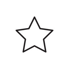 star icon vector 