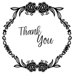 Ornate of flower frames, for wallpapers of cards thank you. Vector