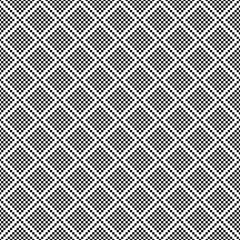 Abstract background. Diagonal design of black squares. Seamless pattern.