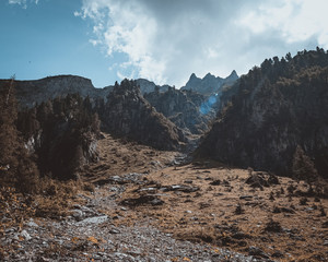 Wimmertal, Austria beautiful valley in Gerlos