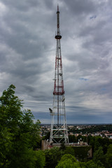 Architecture of Lviv. Lviv is the cultural center of Ukraine. Television and town hall in the center. Tourist attractions. .