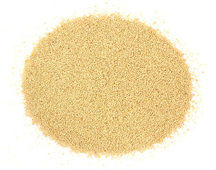 Amaranth seeds isolated on white background